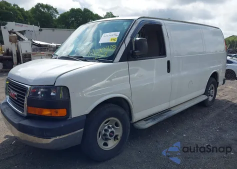 2016 GMC Savana Work Van z USA, uszkodzony, nr VIN 1GTW7AFFXG1902053